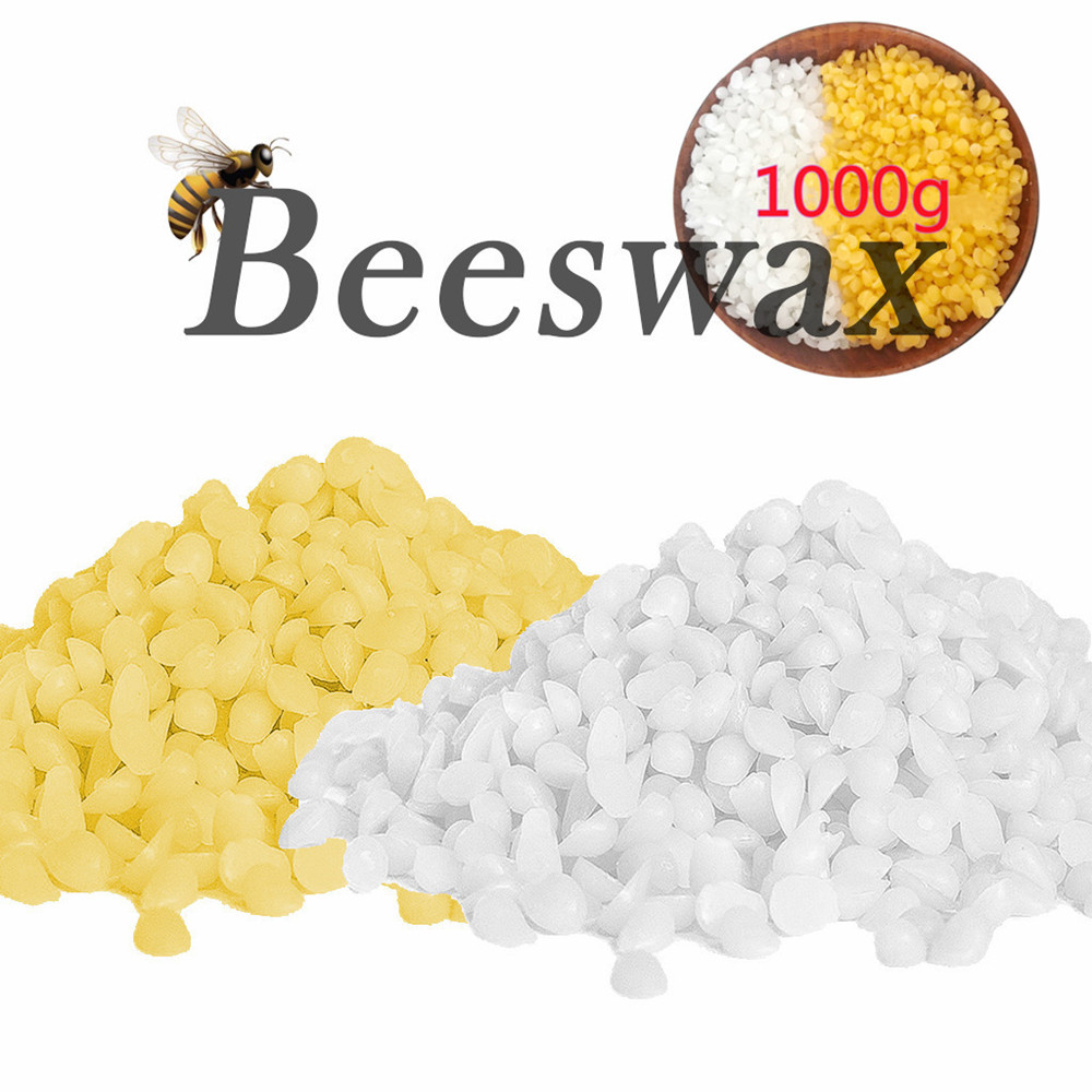 Candle Making Accessories - 1000g Pure Natural Beeswax 100% No