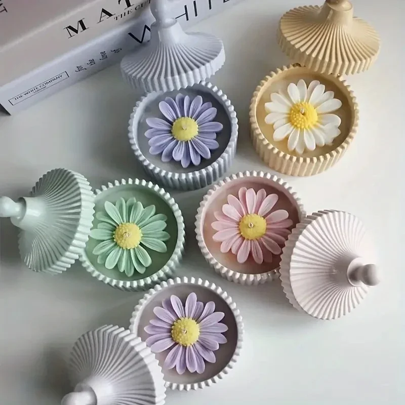 Candle Making Jars With Lids - 1 Set 2026 New model Silicone