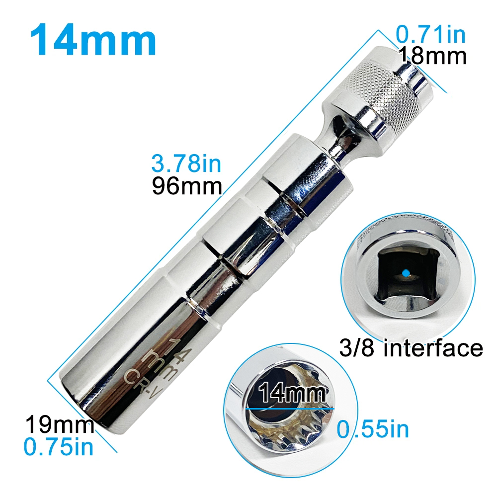 14mm 16mm Spark Plug Removal T - Candle Making Accessories recension och pris