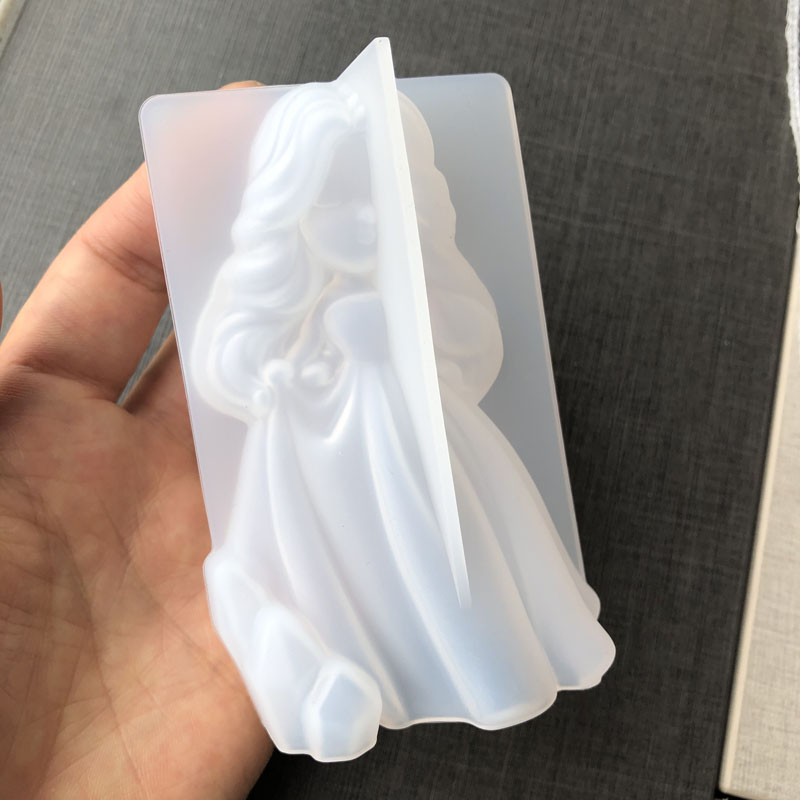 3D Cute Princess Silicone Cand - Candle Making Accessories recension och pris
