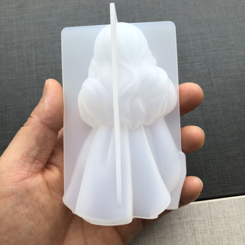 3D Cute Princess Silicone Cand - Candle Making Accessories recension och pris