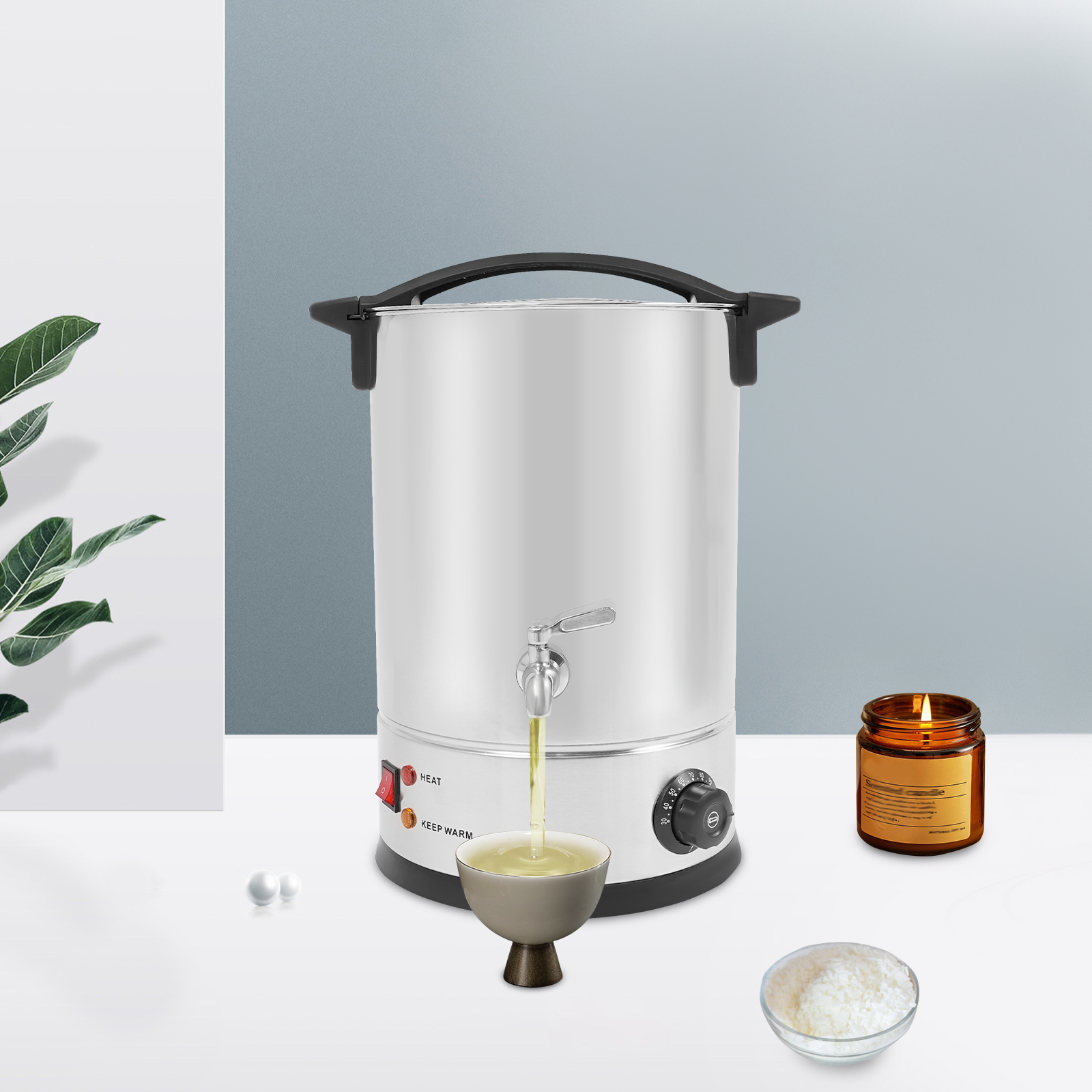 1200 W Electric Wax Melter, 12 - Candle Making Wax Melter recension och pris