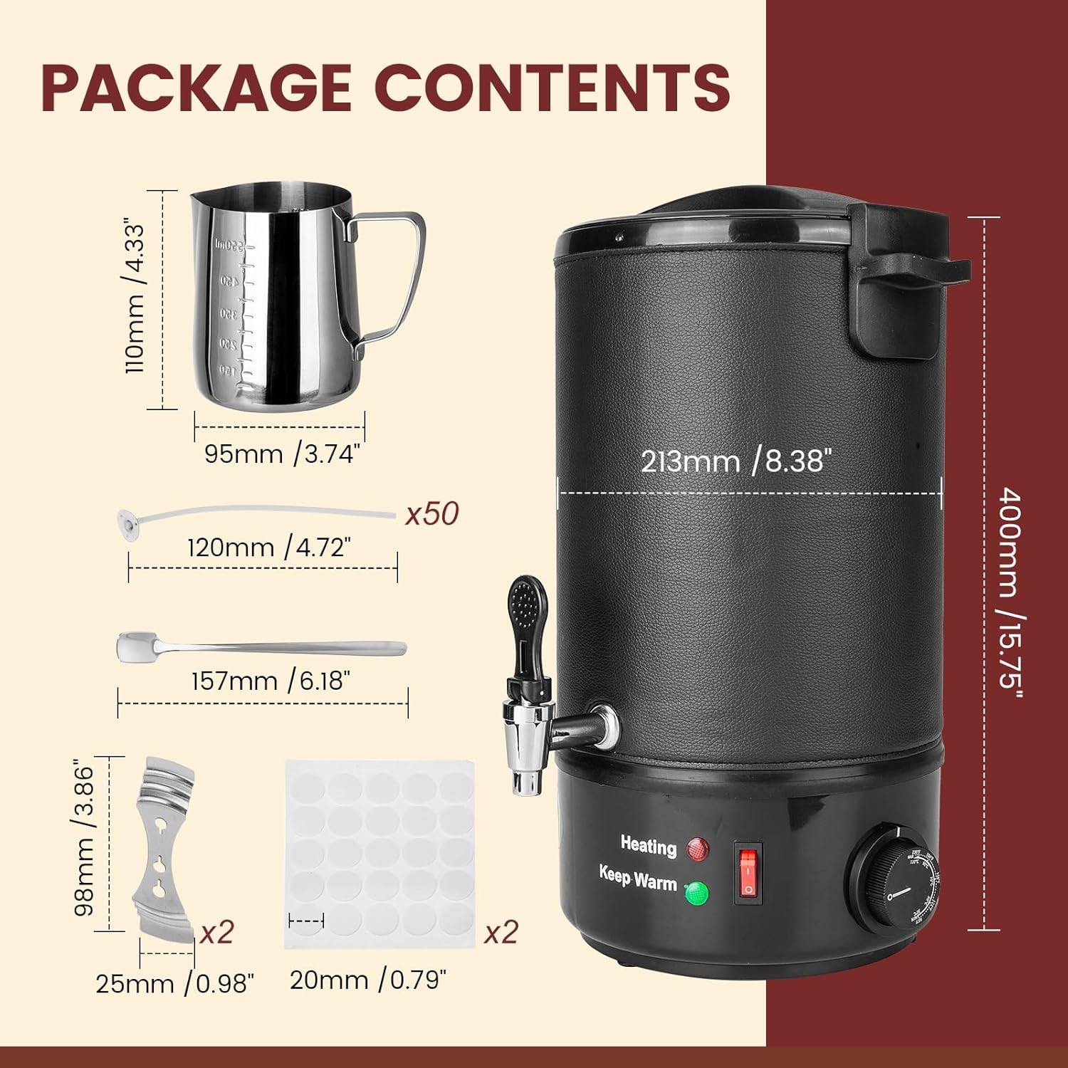 8L Wax Melter for Candle Makin - Candle Making Wax Melter recension och pris