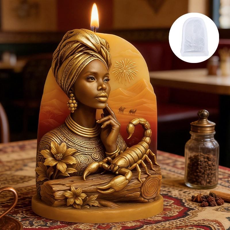 Exotic goddess Scorpio candle  - Candle Making Temperature recension och pris