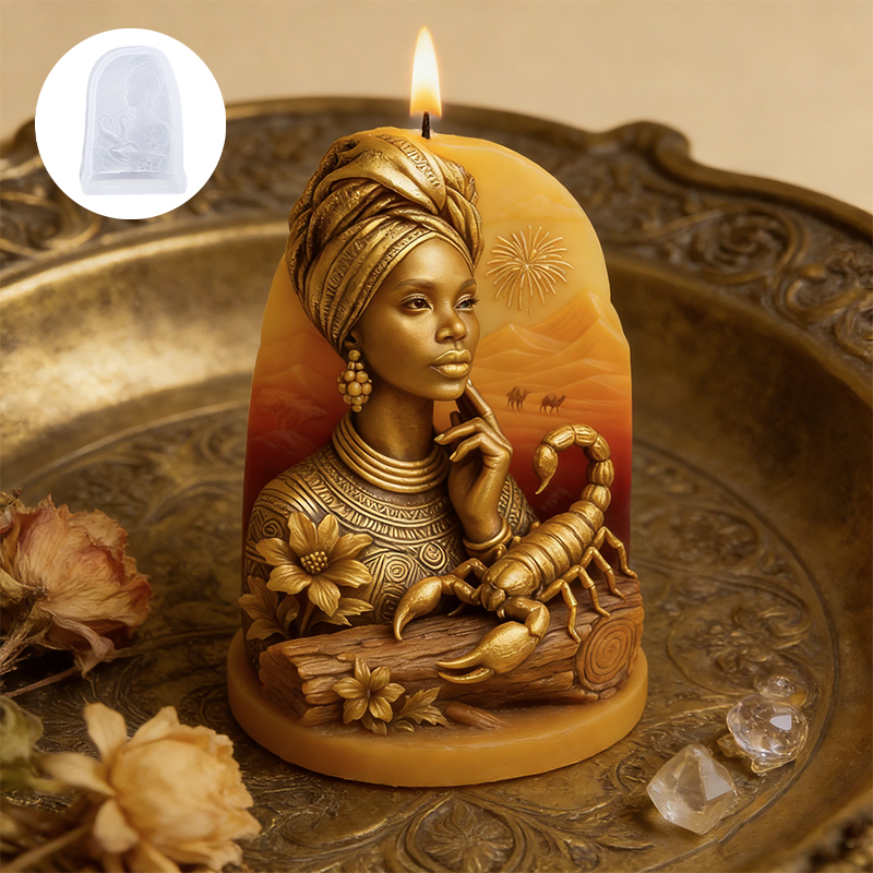 Exotic goddess Scorpio candle  - Candle Making Temperature recension och pris