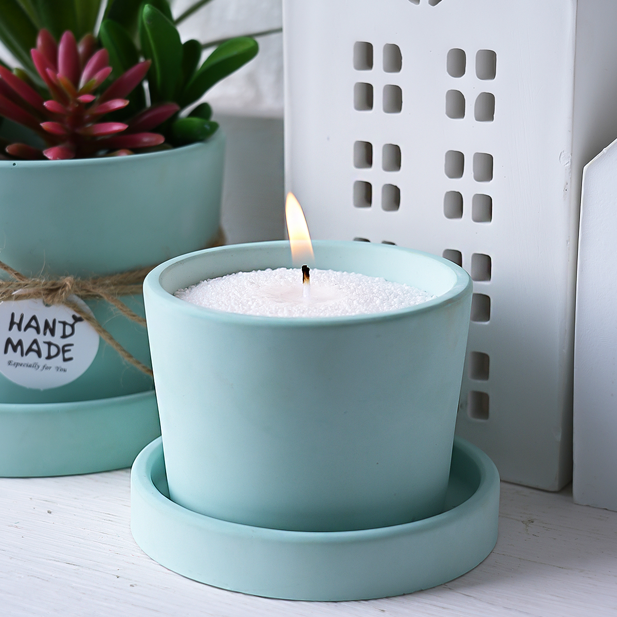 Round Candle Jar Silicone Mold - Candle Making Jars With Lids recension och pris