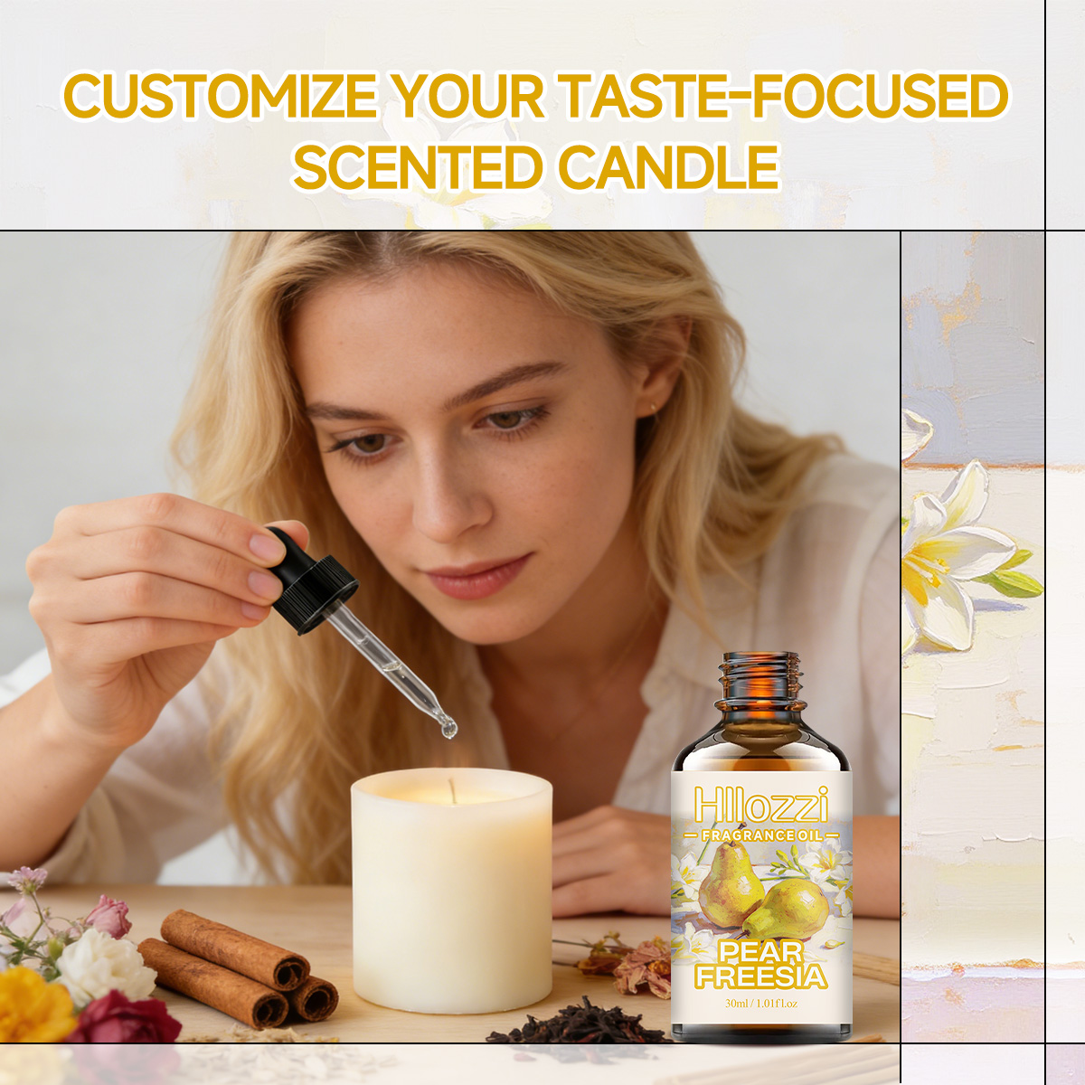 Pear Freesia Fragrance Oil: Be - Candle Making Experiment recension och pris