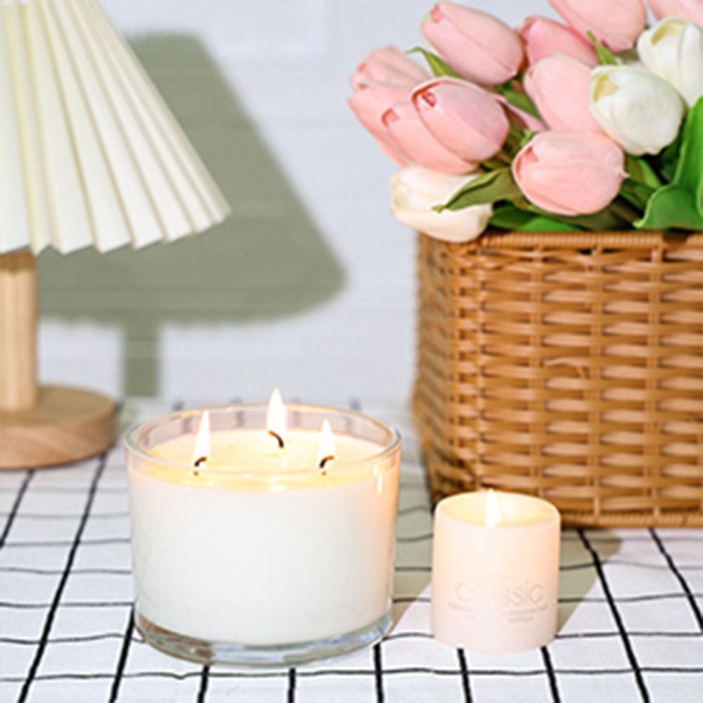 Clear Glass Candle Jars Small  - Candle Making Jars With Lids recension och pris