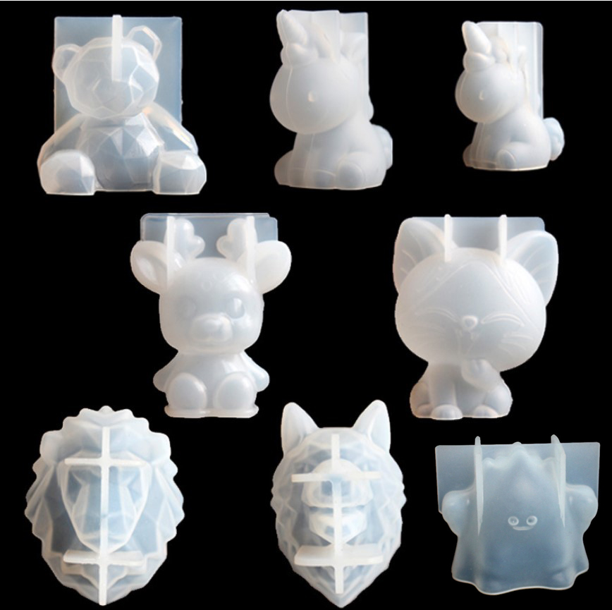 Transparent Unicorn Silicone E - Candle Making Accessories recension och pris