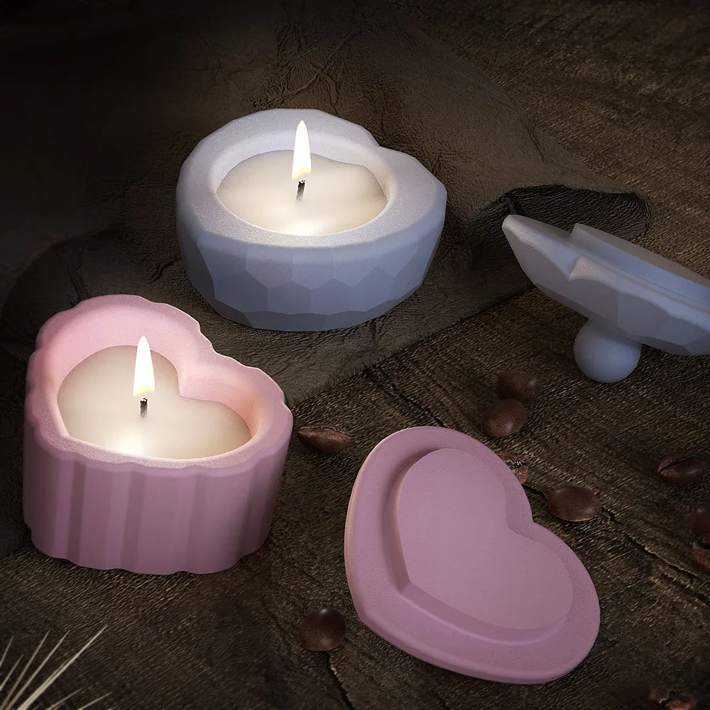 Strip Love Shape Candlestick M - Candle Making Class recension och pris