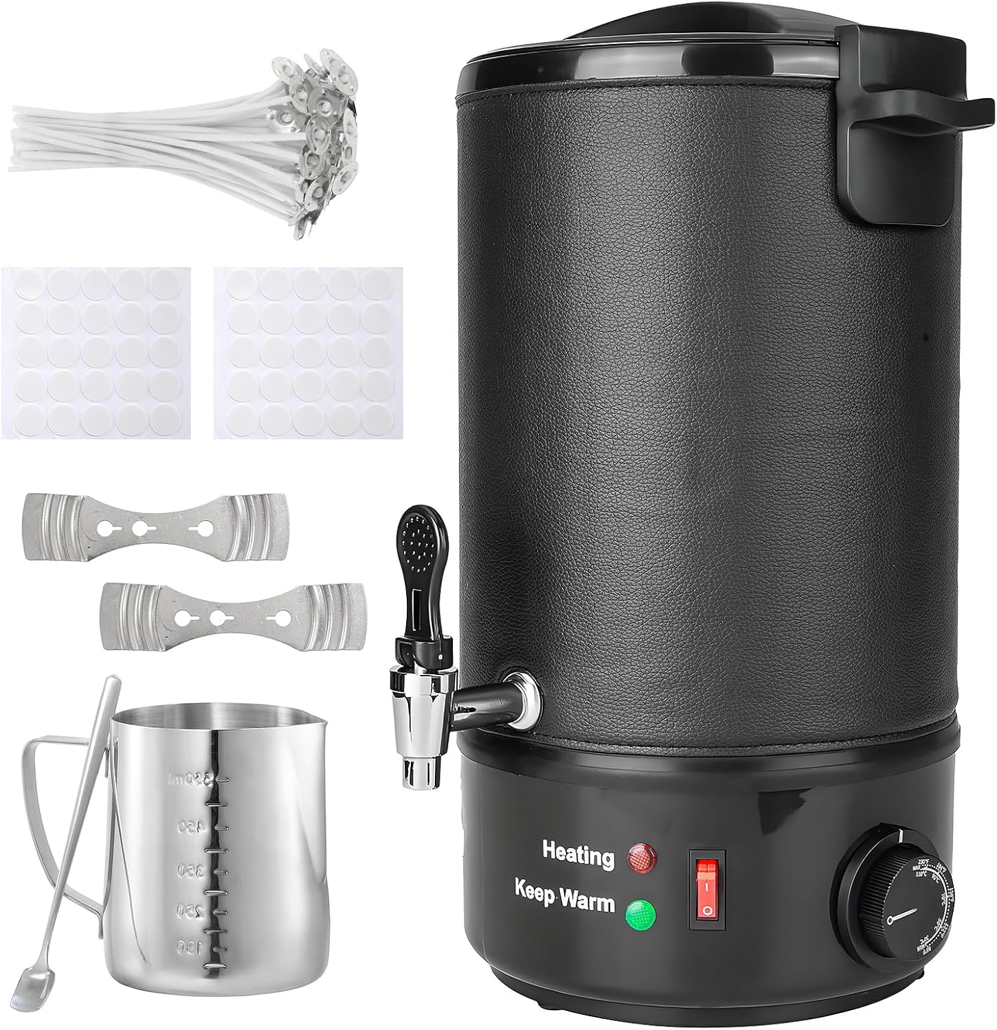 8L Electric Wax Melter for Can - Candle Making Temperature recension och pris