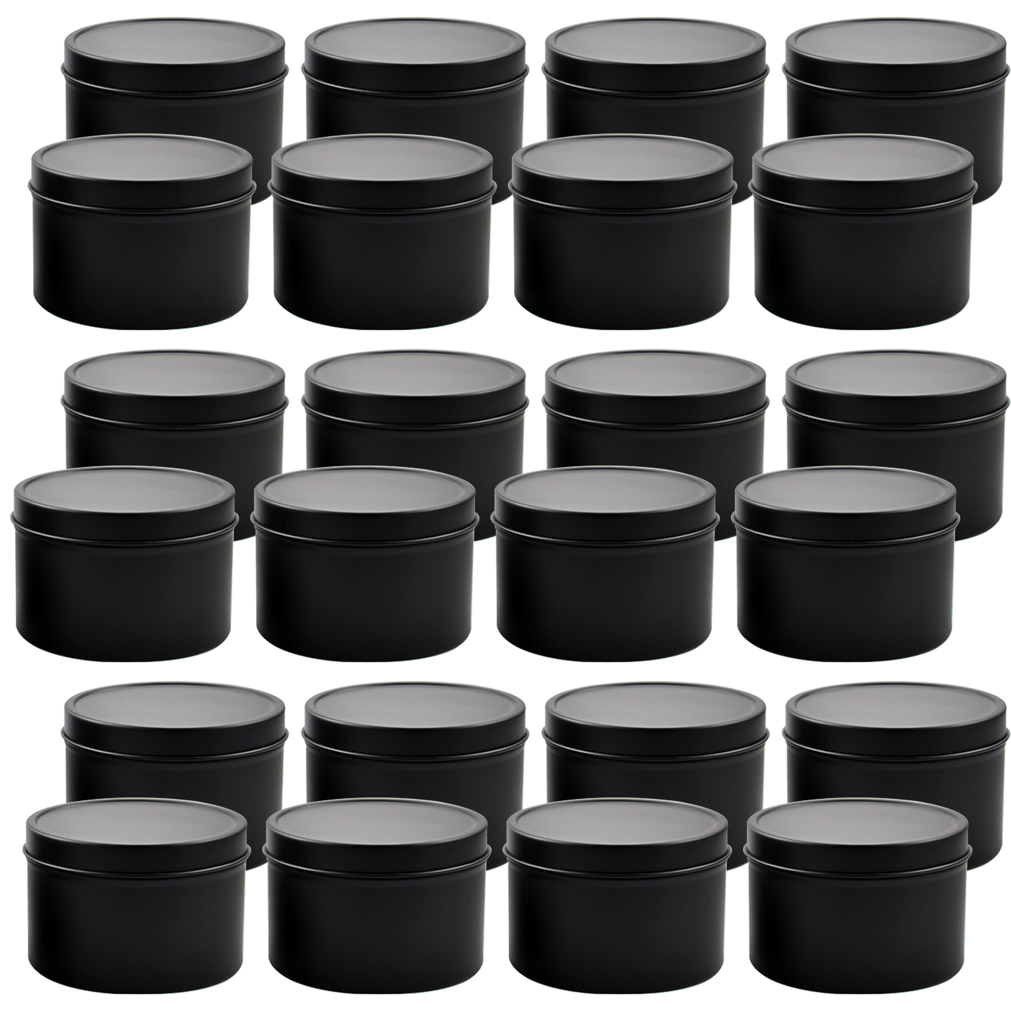 4oz/ 8oz Candle tins with lids - Candle Making Jars With Lids recension och pris