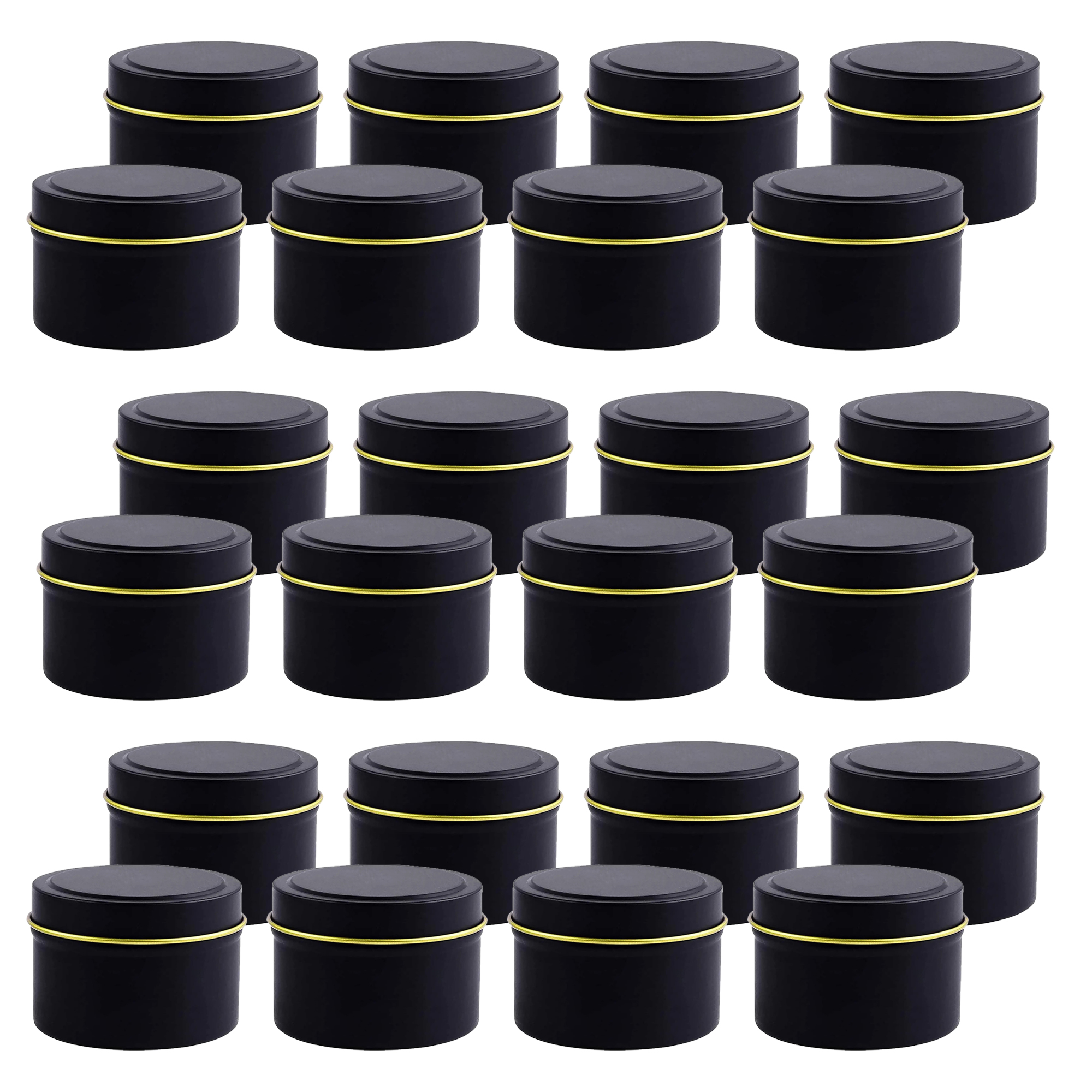 4oz/ 8oz Candle tins with lids - Candle Making Jars With Lids recension och pris