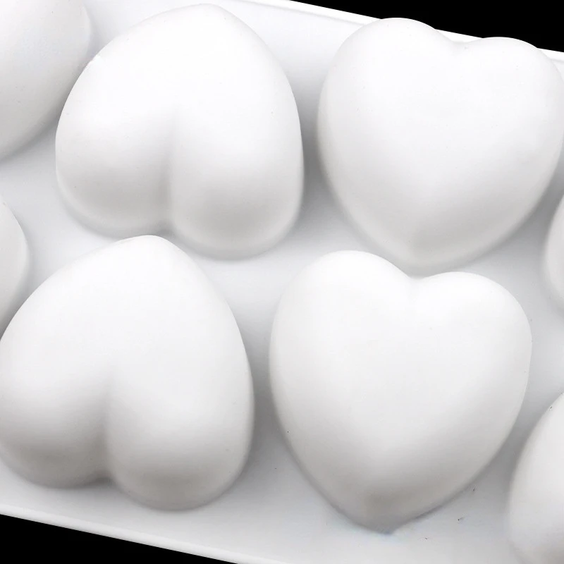 Love Heart Silicone Soap Mold  - Candle Making Accessories recension och pris