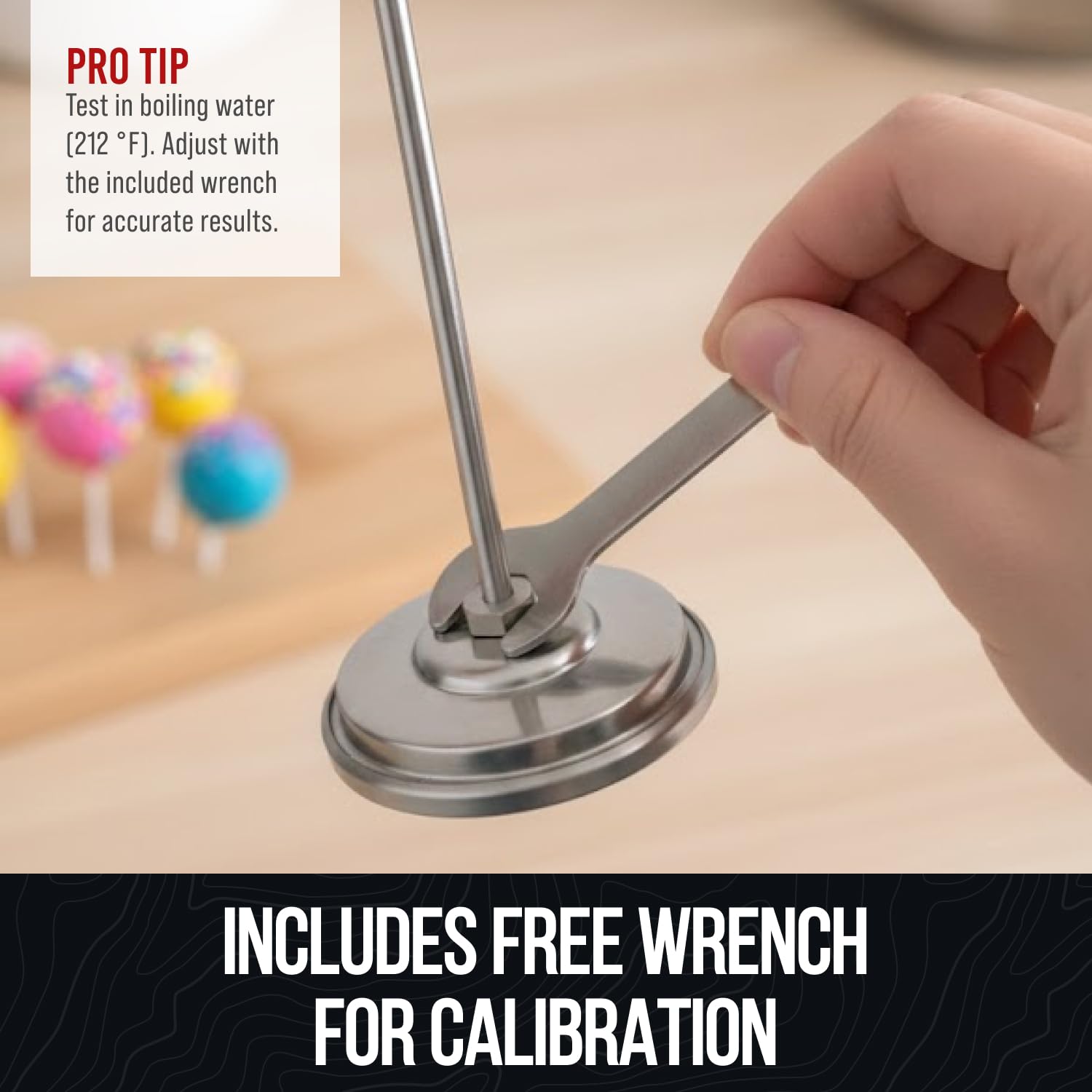 Candy Thermometer with Pot Cli - Thermometer Candy Candle recension och pris