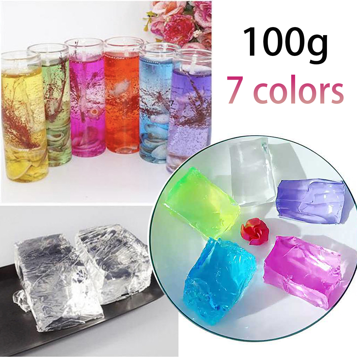 1pc Large Rock Gesture Silicon - Candle Making Class recension och pris