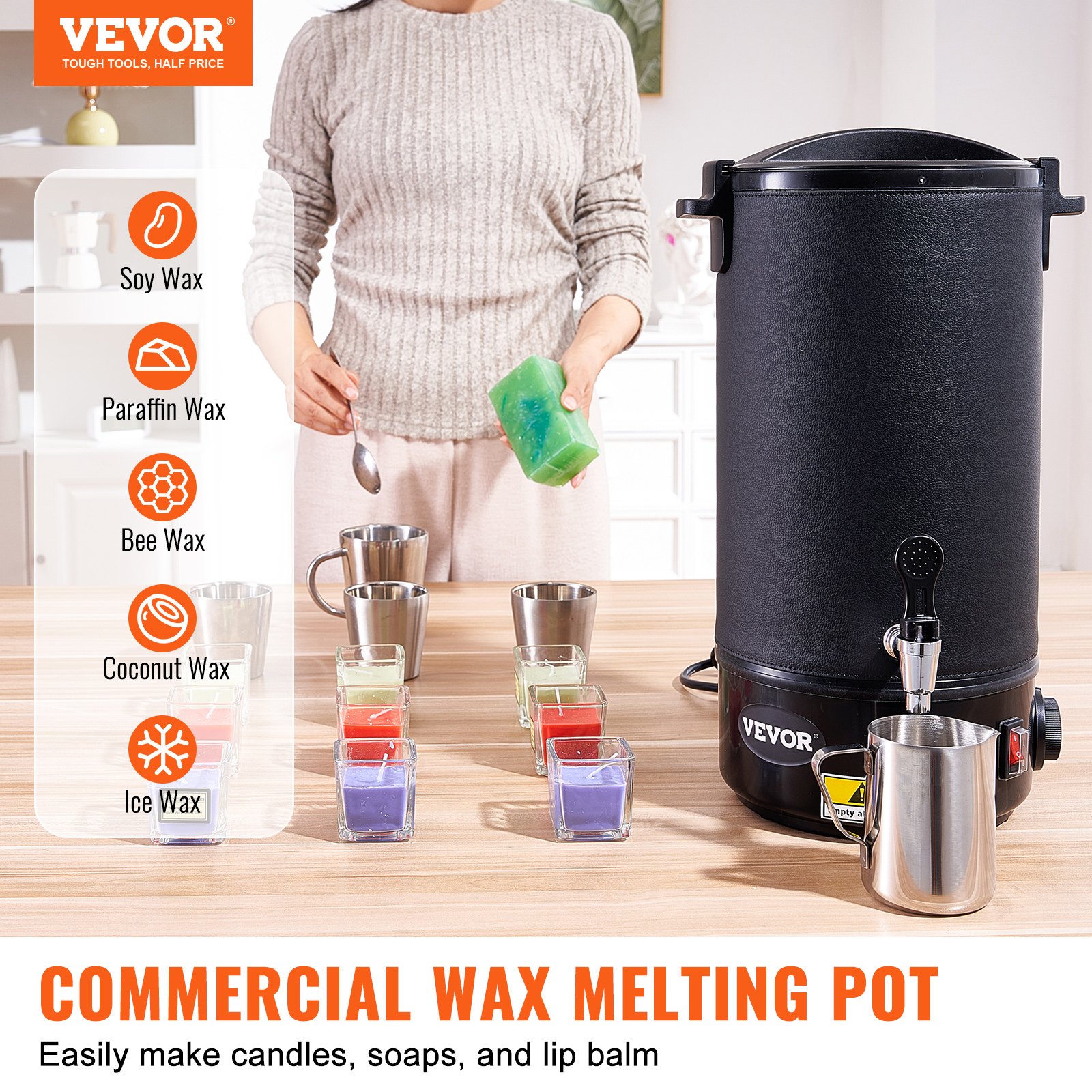 10 L Wax Melter For Candle Mak - Candle Making Wax Melter recension och pris