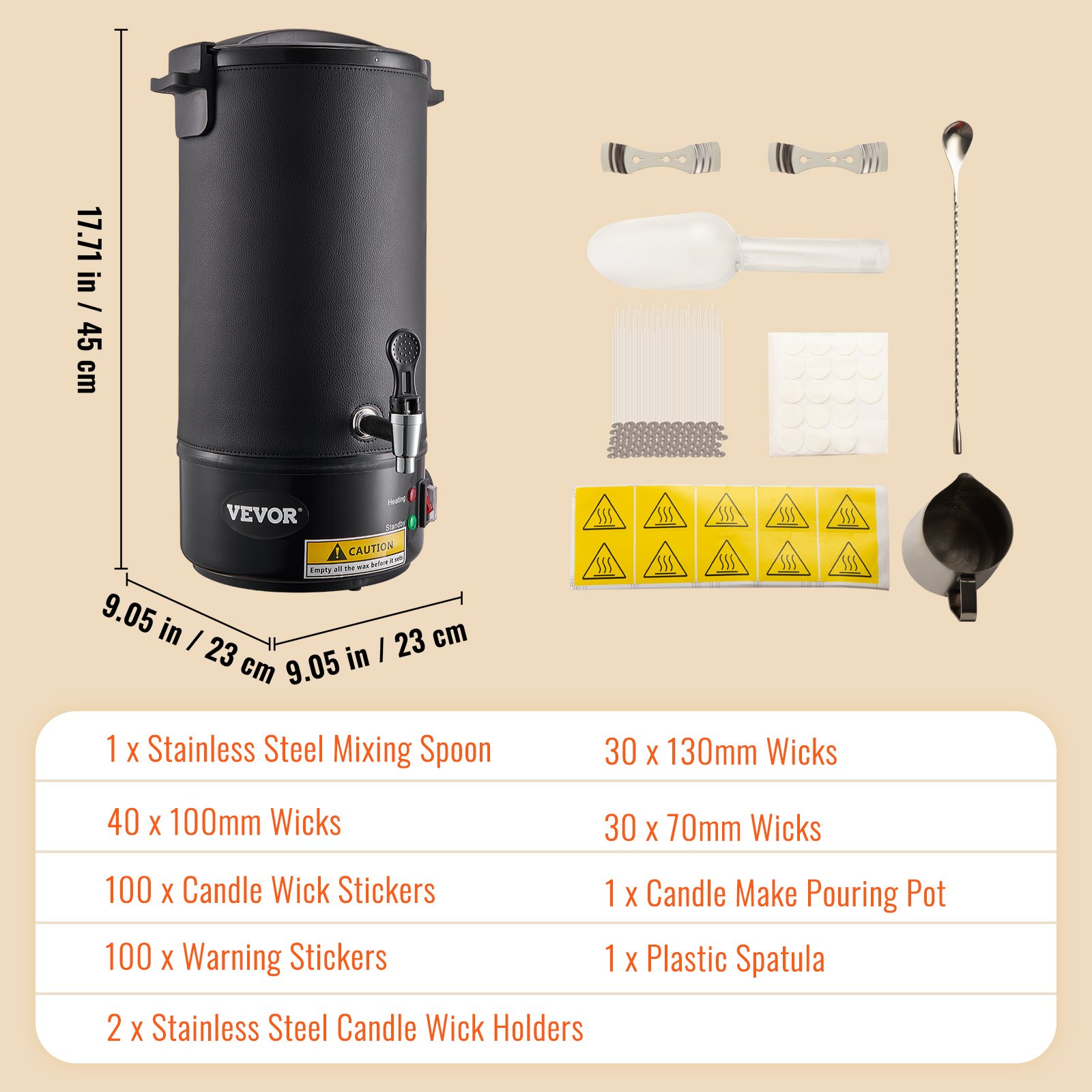 10 L Wax Melter For Candle Mak - Candle Making Wax Melter recension och pris