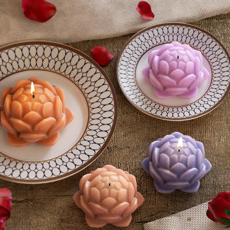 1PC Lotus Flower Candle Mold S - Candle Making Class recension och pris