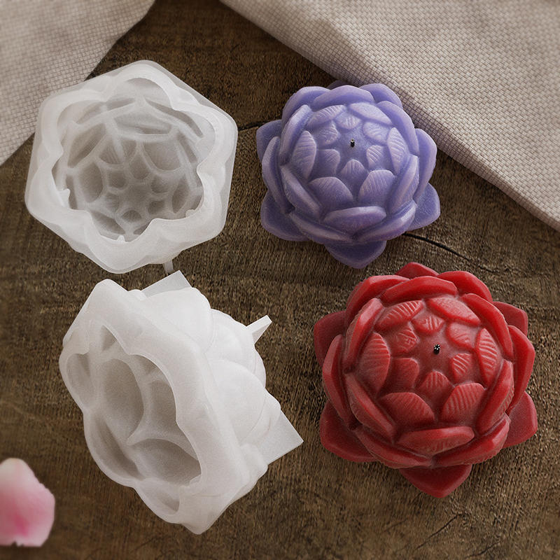 1PC Lotus Flower Candle Mold S - Candle Making Class recension och pris