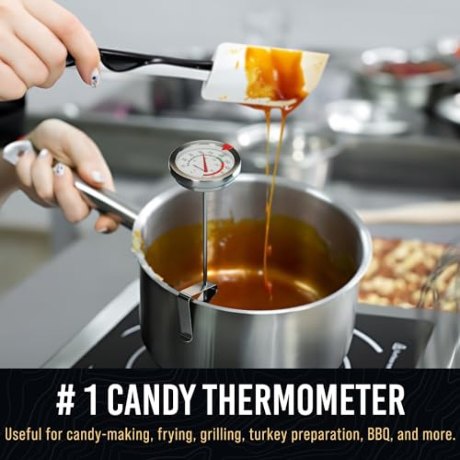 Candy Thermometer with Pot Cli - Thermometer Candy Candle recension och pris