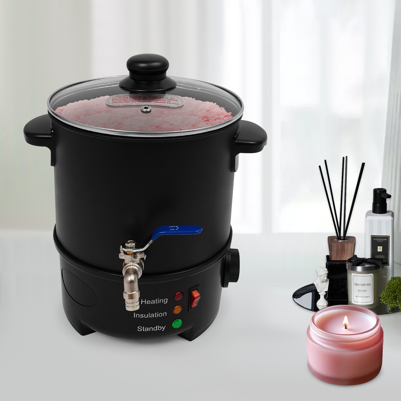 4L Wax Melter for Candle Makin - Candle Making Temperature recension och pris