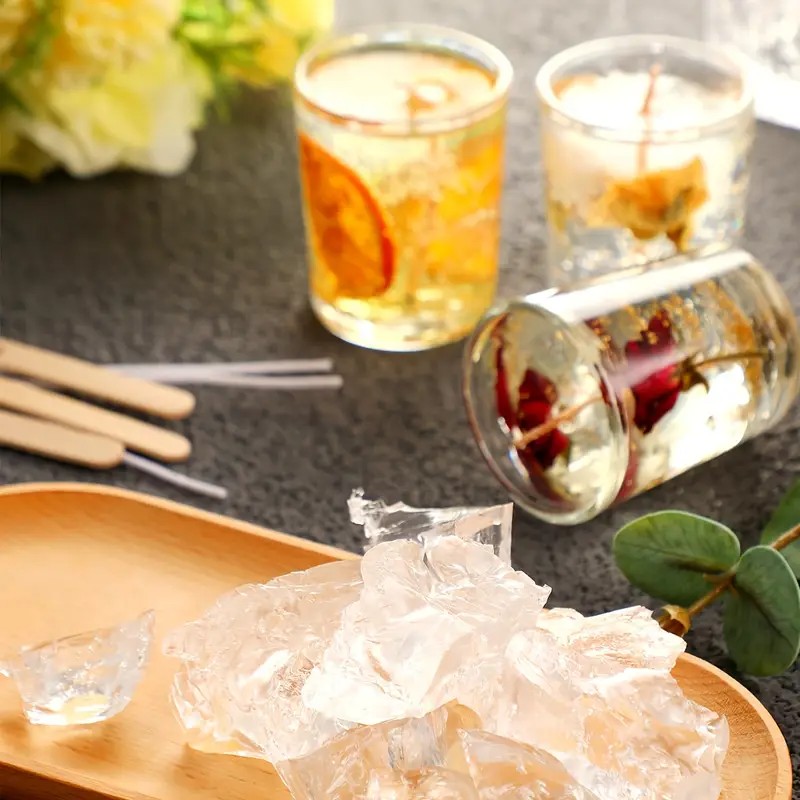 Transparent Crystal Wax, Jelly - Candle Making Wax Melter recension och pris